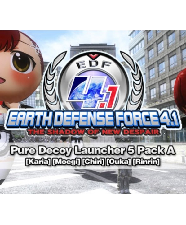 EARTH DEFENSE FORCE 4.1 - Pure Decoy Launcher 5 Pack A DLC Steam Key GLOBAL